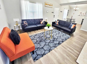 King Suite BBQ Grill Near RAFB 4 TVS Workspace
